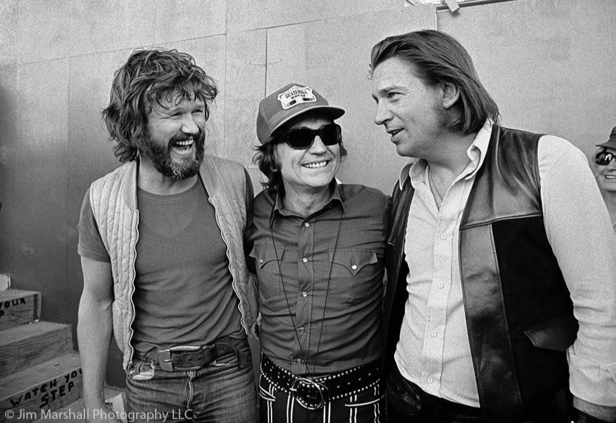 waylon jennings willie nelson kris kristofferson - Your Watch Yo Step Jim Marshall Photography Llc Guatemal